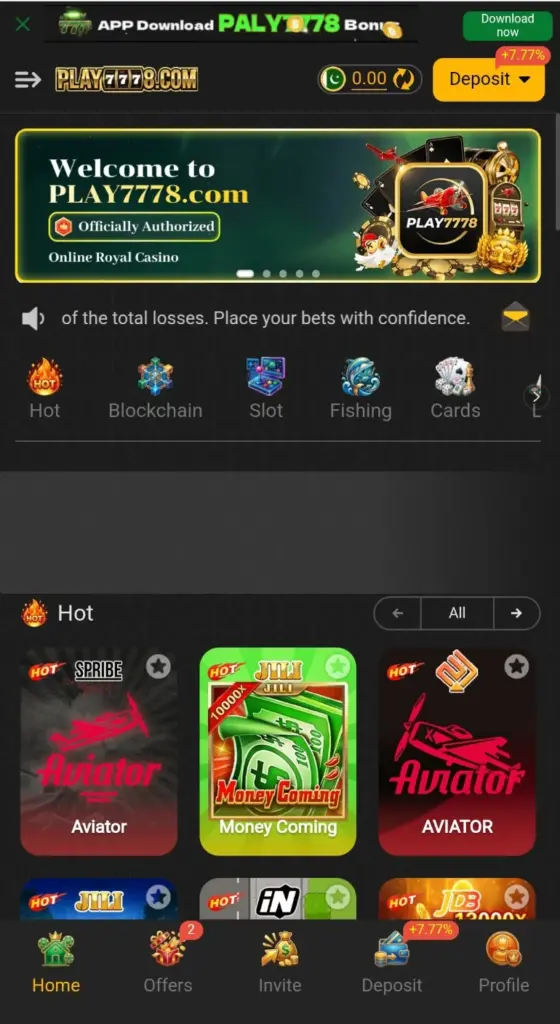 PLAY7778 GAME